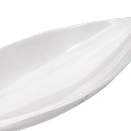 Кошница с плодове Сребрист 60 x 15 x 8 см Алуминий