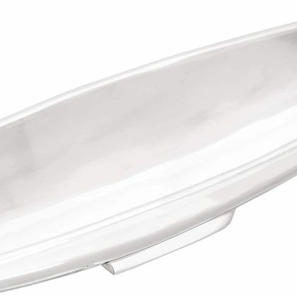 Кошница с плодове Сребрист 54 x 9 x 10 см Алуминий