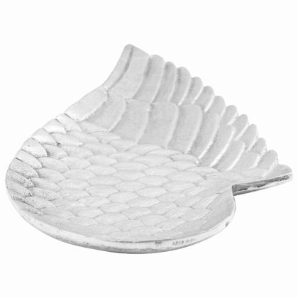 Кошница с плодове 2 pcs Сребрист 40 x 18 x 2.5 см Алуминий