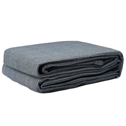 Килим за палатка Синьо и сиво 200 x 250 см Полиетилен