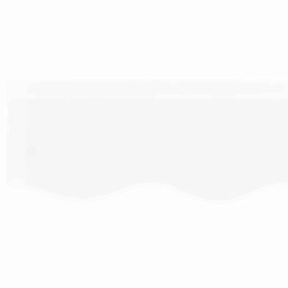 Резервен плат за тента Бяло 400 × 350 cm Платно