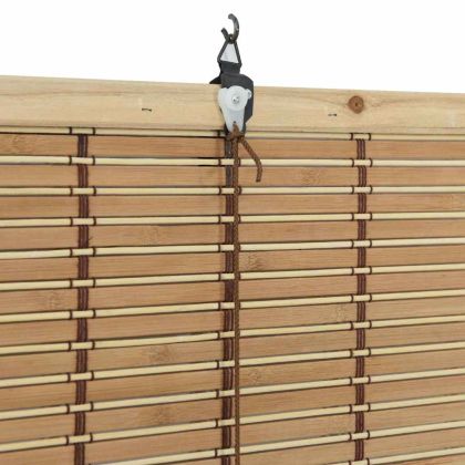 Ролетна щора С завеси Природа 80 x 160 cm бамбук