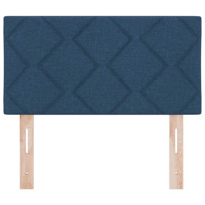 Текстилна табла за глава с таблото Синьо 80 cm текстил