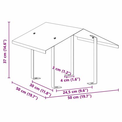 Капак за камина Сребрист 50 x 50 x 37 см Неръждаема стомана