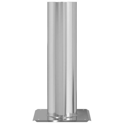 Разширение на коминна глава Сребрист 24 x 24 x 50 см