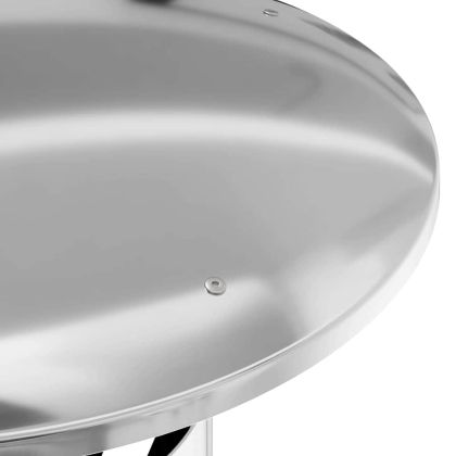 Разширение за комин Сребрист 35 x 35 x 82 см Неръждаема стомана