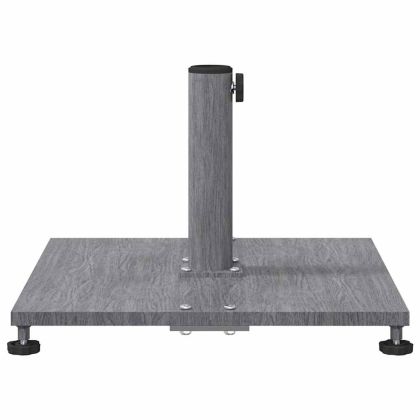 Основа за чадър Тъмен сив дървесен вид 45 x 45 x 31 см