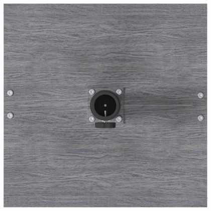 Основа за чадър Тъмен сив дървесен вид 45 x 45 x 31 см