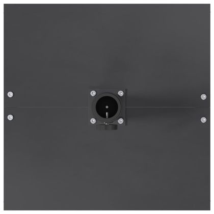 Основа за чадър Тъмен сив 45 x 45 x 31 см