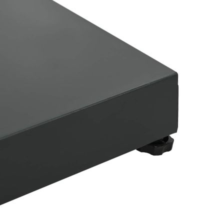 Основа за чадър Тъмен сив 45 x 45 x 31,5 см