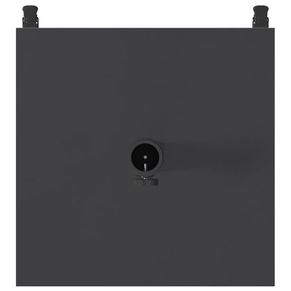 Основа за чадър Тъмен сив 45 x 45 x 31,5 см