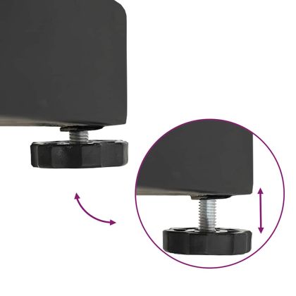 Основа за чадър Черно 48 x 48 x 32 см