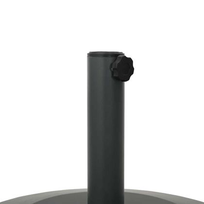 Основа за чадър Тъмен сив 48 x 48 x 32 см