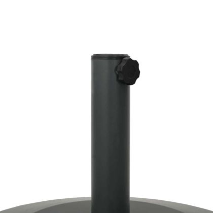 Основа за чадър Тъмен сив 48 x 48 x 32 см