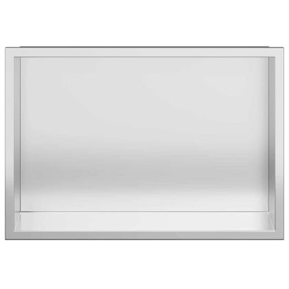 Нишата за душ Сребрист 30 x 20 x 9.5 см Неръждаема стомана