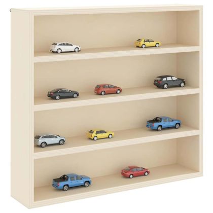 Дървен дисплей случай за колекционери Кафяво 40 x 8.5 x 37 см