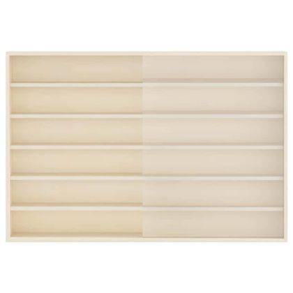 Дървен дисплей случай за колекционери Кафяво 80 x 8,5 x 54 см