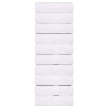 Кърпи за гости 10 бр. FROGN Бели 30x50 см 100% памук