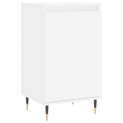 Бюфет бял 40x35x70 см инженерно дърво