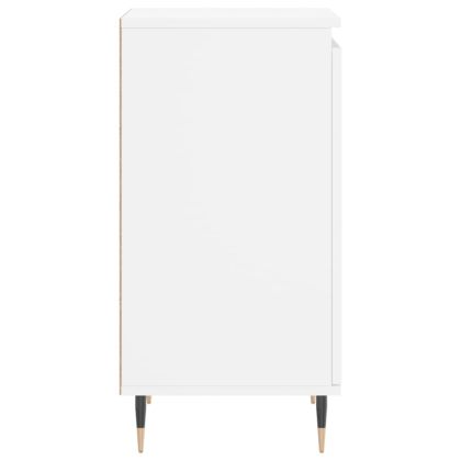 Бюфет бял 40x35x70 см инженерно дърво
