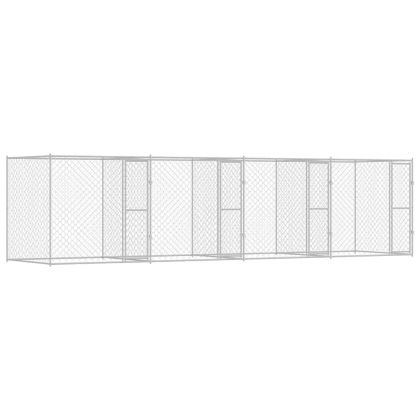 Клетка за куче Сребрист 800 x 200 x 200 см
