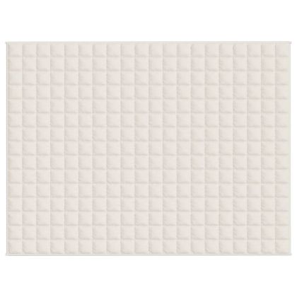 Утежнено одеяло светлокремаво 150x200 см 11 кг плат