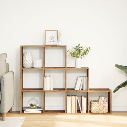 Разделител за стая / библиотека 3 нива 137,5x29x103,5 см