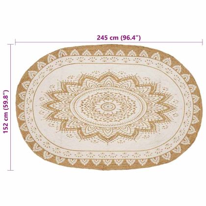 Килим Кафяво 152 х 245 см юта