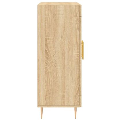 Сайдборд, дъб сонома, 69,5x34x90 см, инженерно дърво