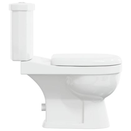 Тоалетна с казанче, бяла