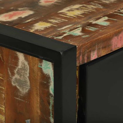 Комплект мебели за баня 2 pcs Солидна рециклирана дървесина