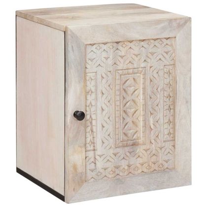 Комплект мебели за баня с чекмедже 5 pcs Бяло Инженерно дърво