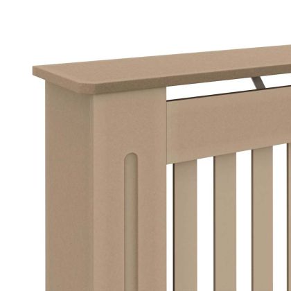 Калъф за радиатор 2 pcs Кафяво 152 x 19 x 81,5 см