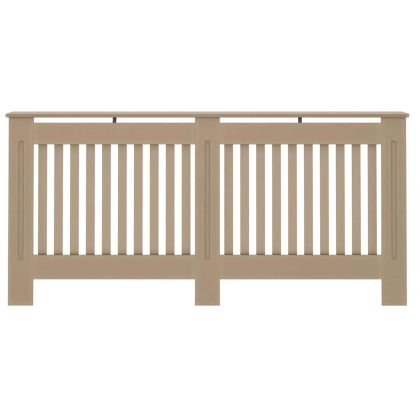 Калъф за радиатор 2 pcs Кафяво 172 x 19 x 81,5 см