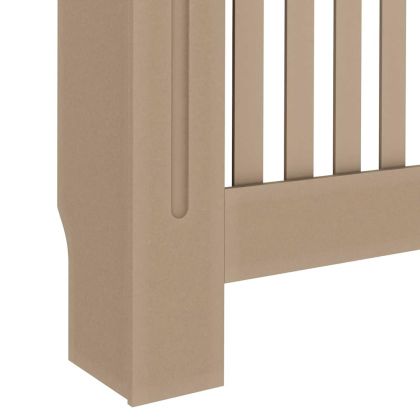 Калъф за радиатор 2 pcs Кафяво 172 x 19 x 81,5 см