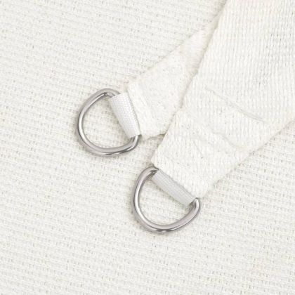 Платно-сенник, HDPE, триъгълно, 3,6х3,6х3,6 м, бяло