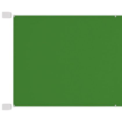Вертикален сенник, светлозелен, 180x270 см, оксфорд плат
