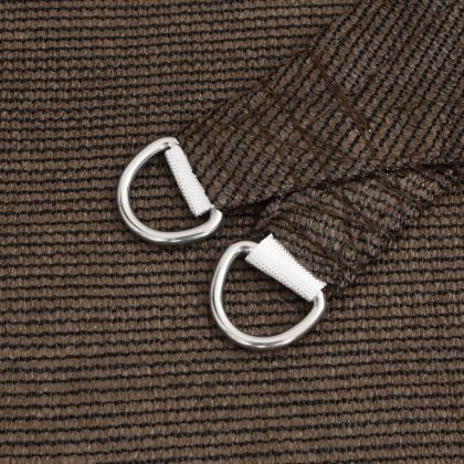 Платно-сенник, 160 г/м², кафяво, 5x5 м, HDPE