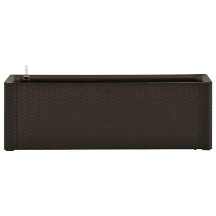 Градинска повдигната леха, самополивна, мока, 100x43x33 см