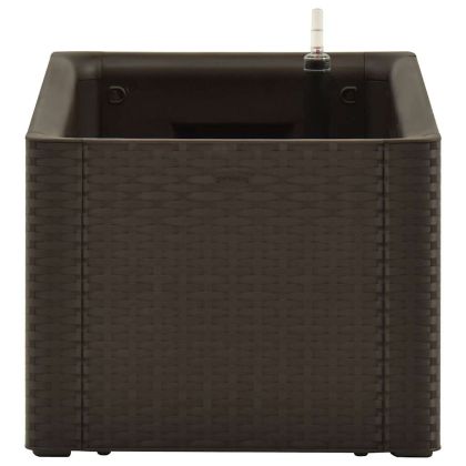 Градинска повдигната леха, самополивна, мока, 100x43x33 см