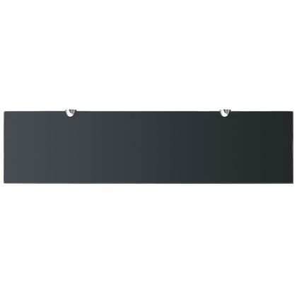 Подвижни рафтове, 2 бр, стъкло, 80x20 см, 8 мм