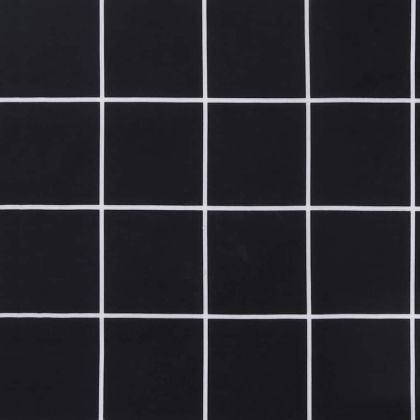 Палетни възглавници, 2 бр, черно каре, текстил