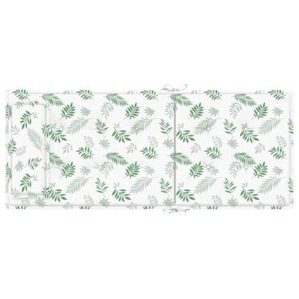 Възглавници за столове с облегалка 6 бр на листа Оксфорд плат