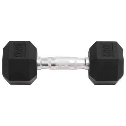 Дъмбели, 2 бр, 12 кг, изцяло от чугун