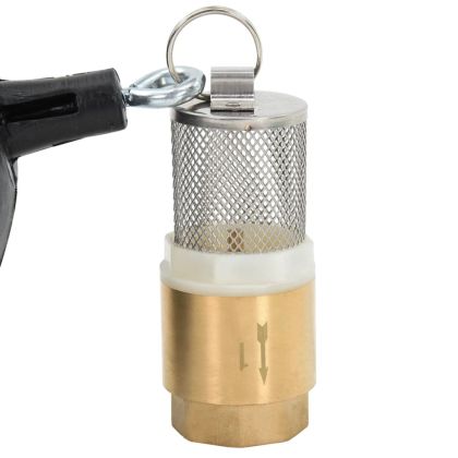 Смукателен маркуч с месингови съединители 1,1" 7 м PVC