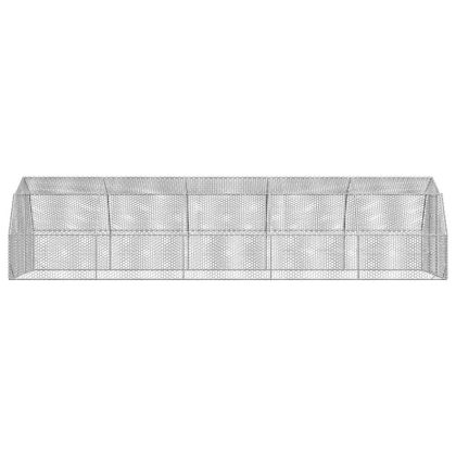 Пилешки бяг 2,5x10x2,25 m Поцинкована стомана