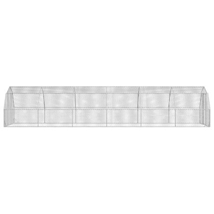 Пилешки бяг 2,5x12x2,25 m Поцинкована стомана