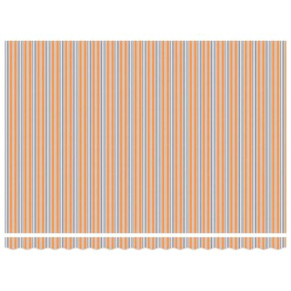 Сгъваем навес с Многоцветен 450 × 300 cm текстил