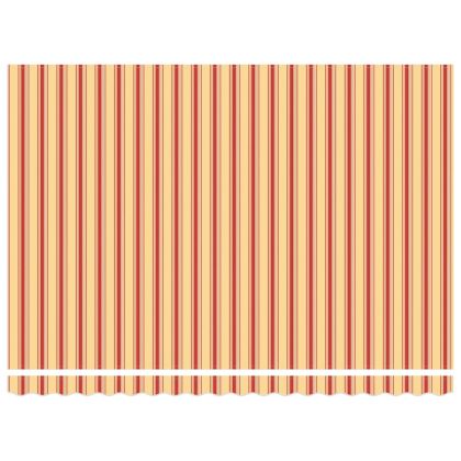 Сгъваем навес жълто и оранжево 450 ×350 cm текстил