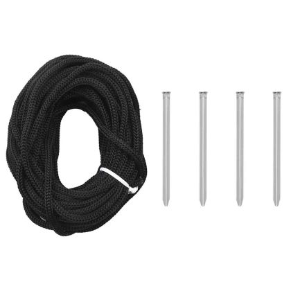 Коледна елха светещ конус 275 LED студено бяло 180 см